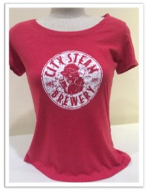 Red City Steam T-Shirt - Women's