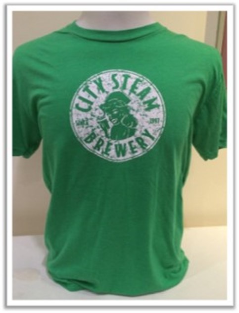 Green City Steam T-Shirt - Men's