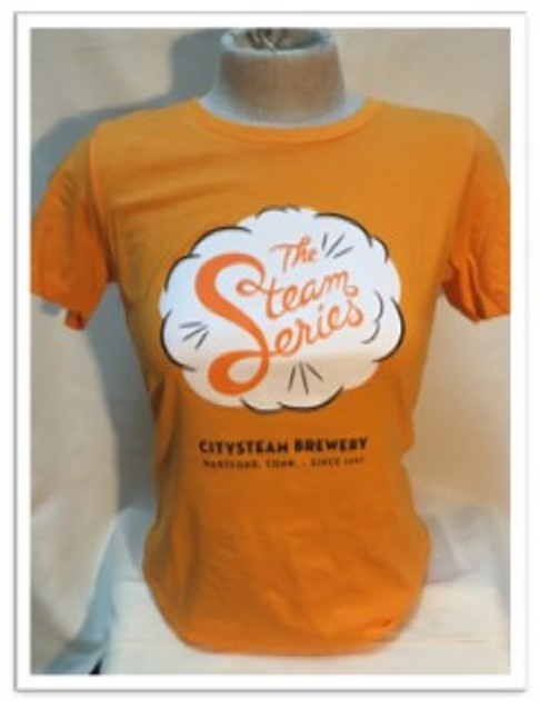 Orange Steam Series T-Shirt - Women's