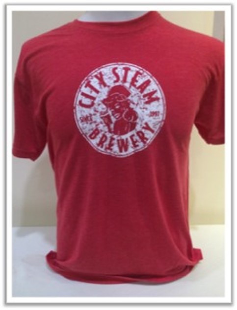 Red City Steam T-Shirt - Men's